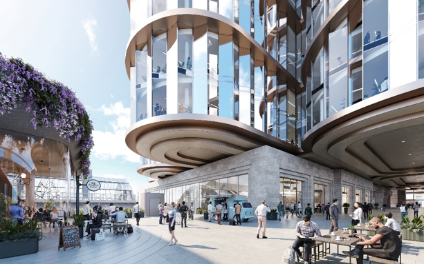 Olympia central towers
